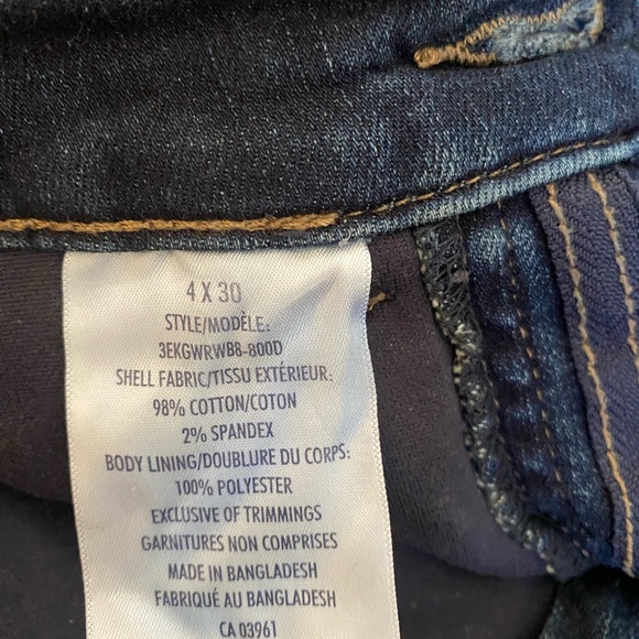 Wind River T-Max Heat Lined Jeans. Size 4 Length 30 Brand New Condition - Picture 3 of 8